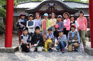 溶岩樹形　胎内神社前